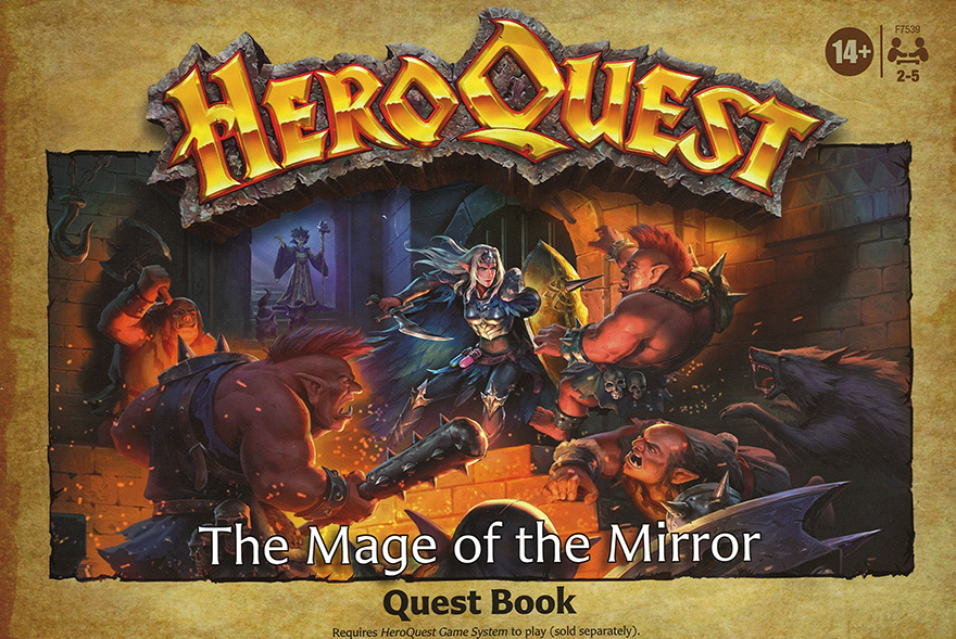 Mage of the Mirror quest book artwork