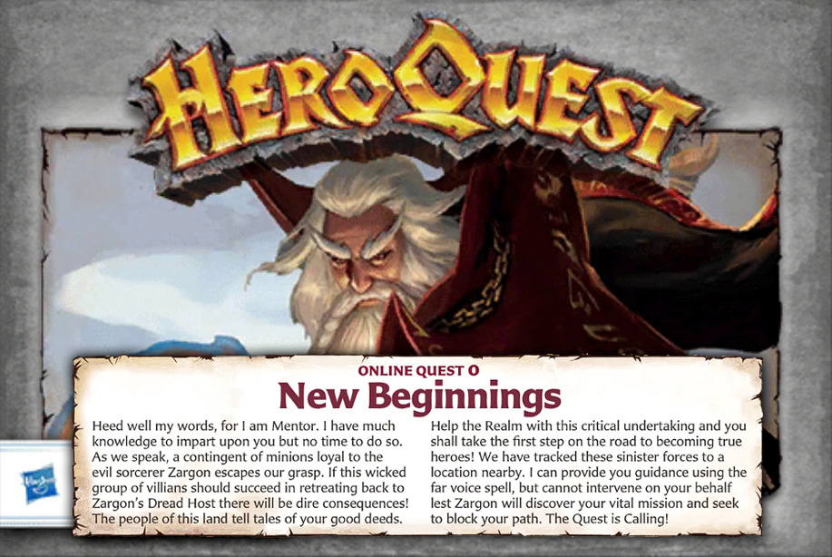 HeroQuest - Online Quest - New Beginnings
