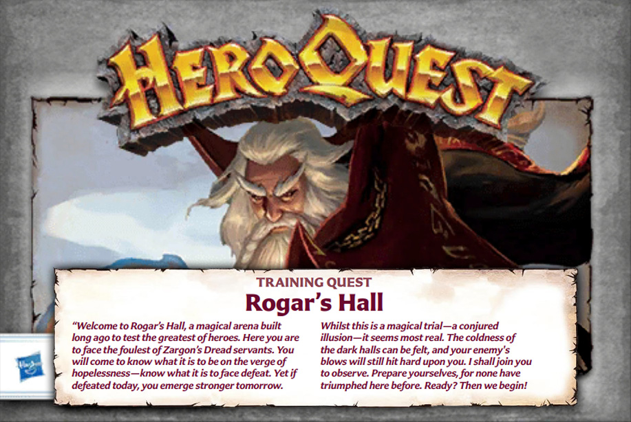 Rogar's Hall quest book artwork