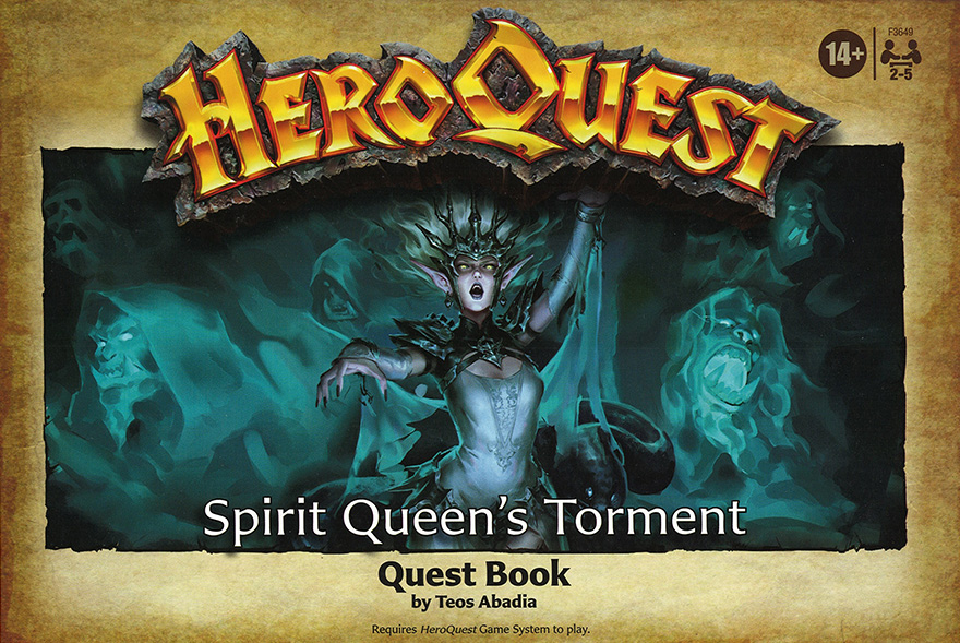 Spirit Queen's Torment quest book artwork