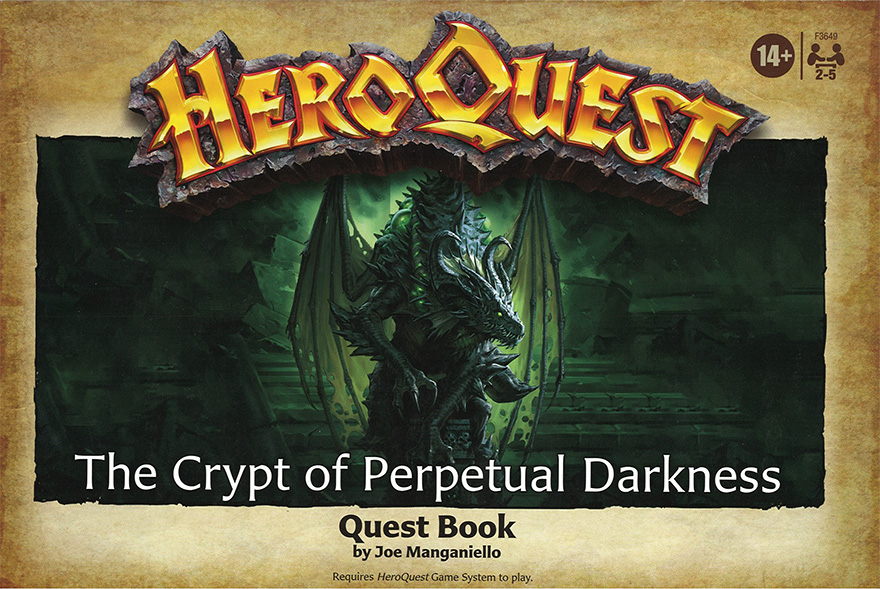 The Crypt of Perpetual Darkness quest book artwork