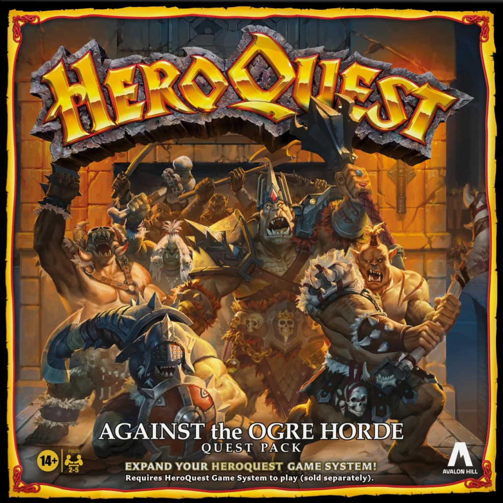 Against the Ogre Horde quest pack cover