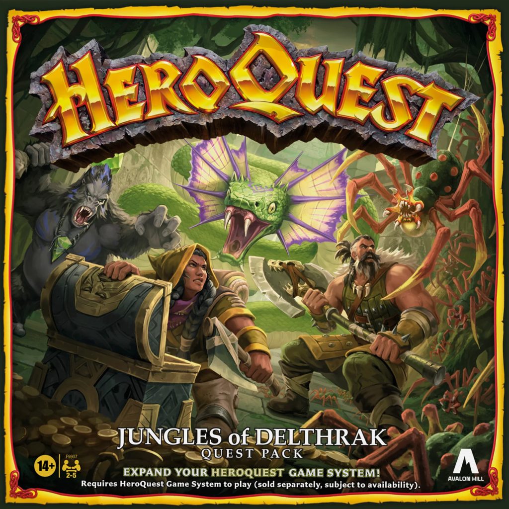 Jungles of Delthrak quest pack cover