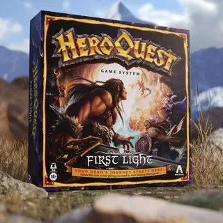 HeroQuest First Light Game System box