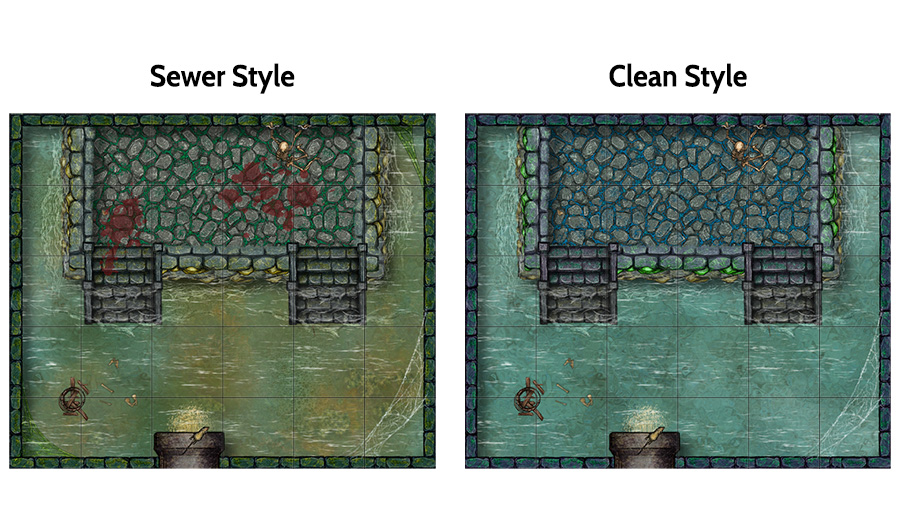 Ancient Sewer Ways – RPG Tileset