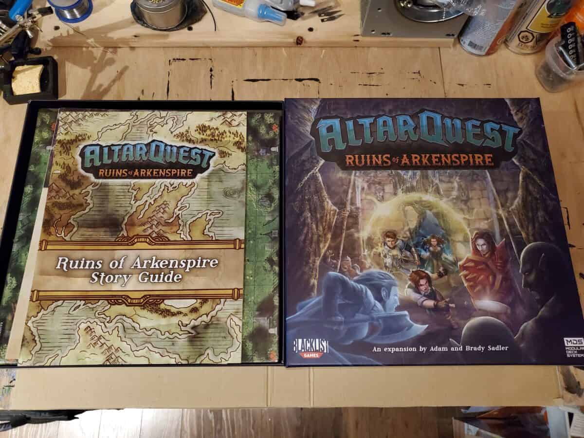 Altar Quest Unbox and Content Review Elvylers Gaming Blog