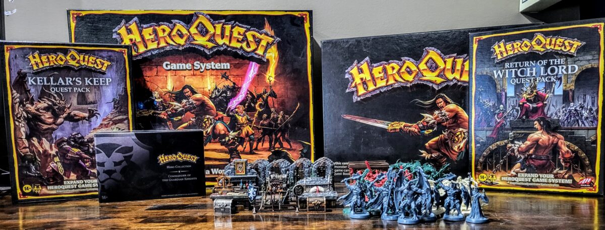 All things HeroQuest on Display