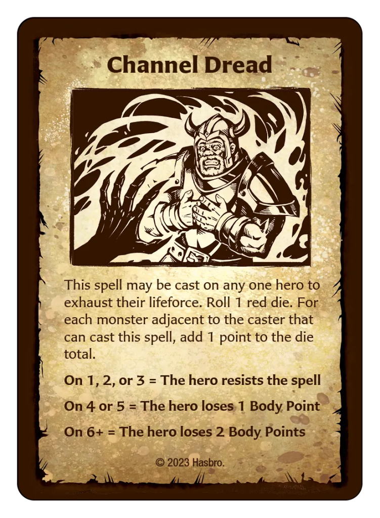 Do we have Dragon Stats for HQ? : r/Heroquest